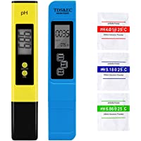 VINKK Medidor pH- Digital Medidor de TDS EC Temperatura pH 4 en 1- Calibración Automática- Ideal para Agua Potable…
